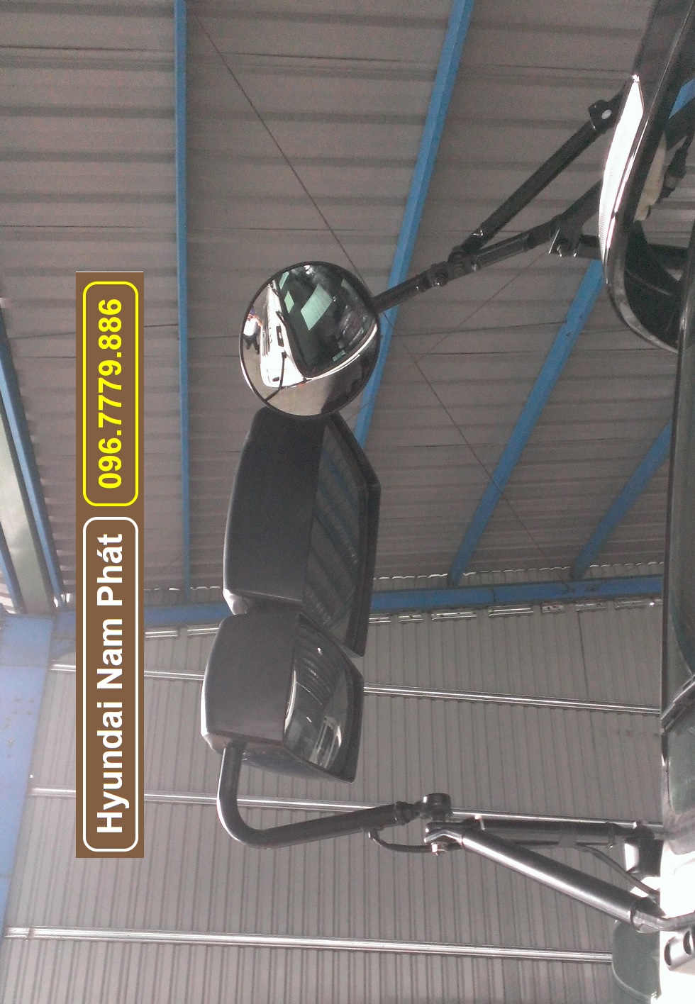 Gọng Kính Trago Chỉnh Điện Xe ben Hyundai, Xe đầu kéo Hyundai